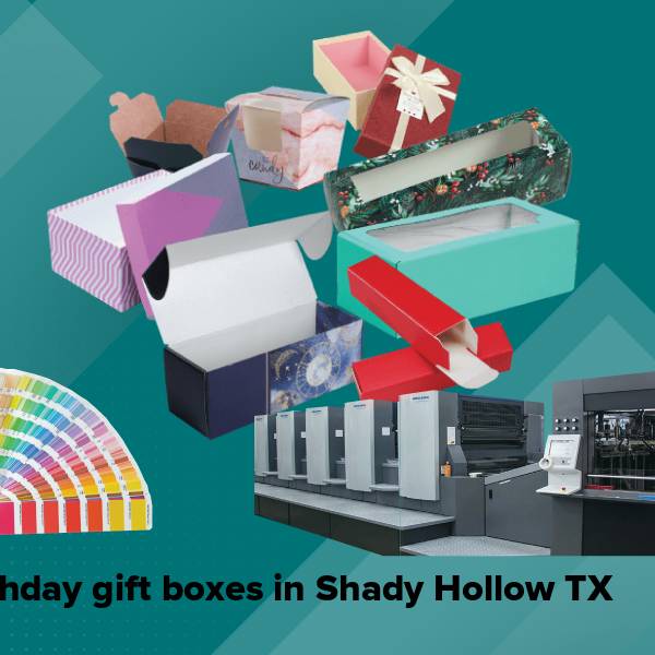 Birthday gift boxes in shady hollow tx