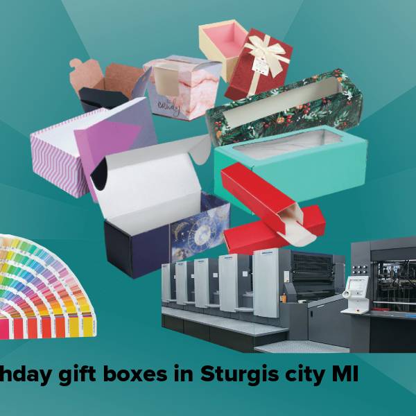 Birthday gift boxes in sturgis city mi