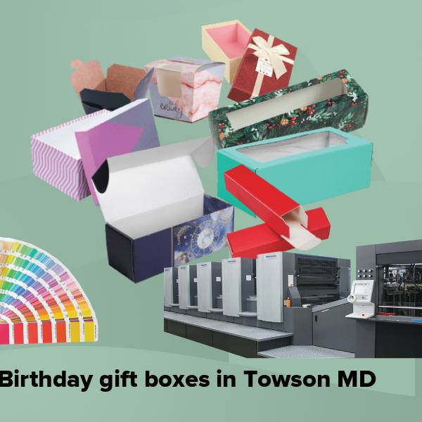 Birthday gift boxes in towson md