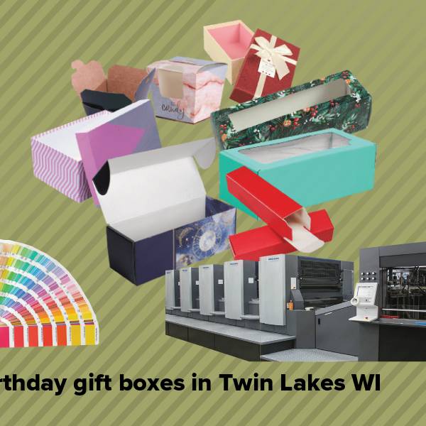 Birthday gift boxes in twin lakes wi