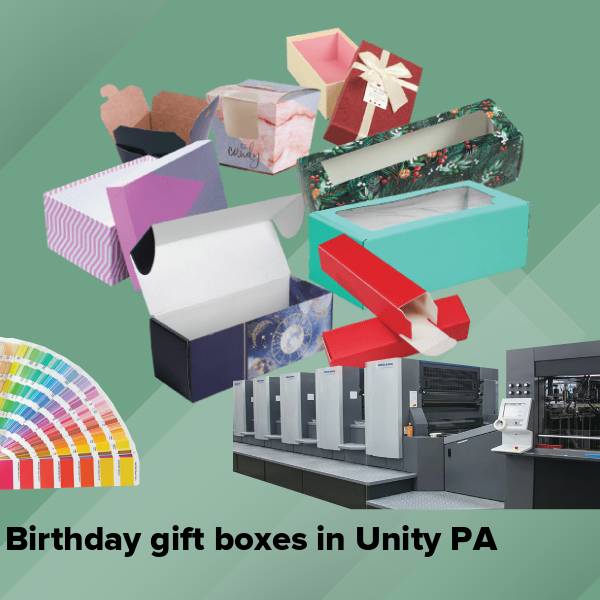 Birthday gift boxes in unity pa