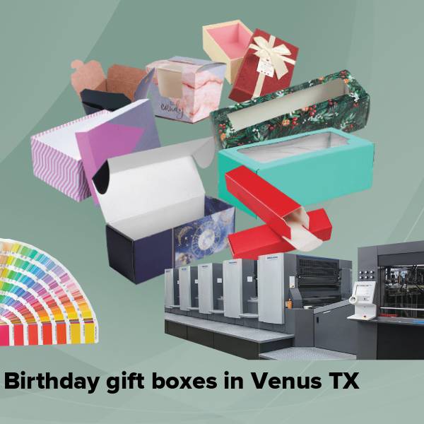 Birthday gift boxes in venus tx