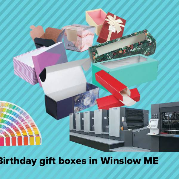 Birthday gift boxes in winslow me