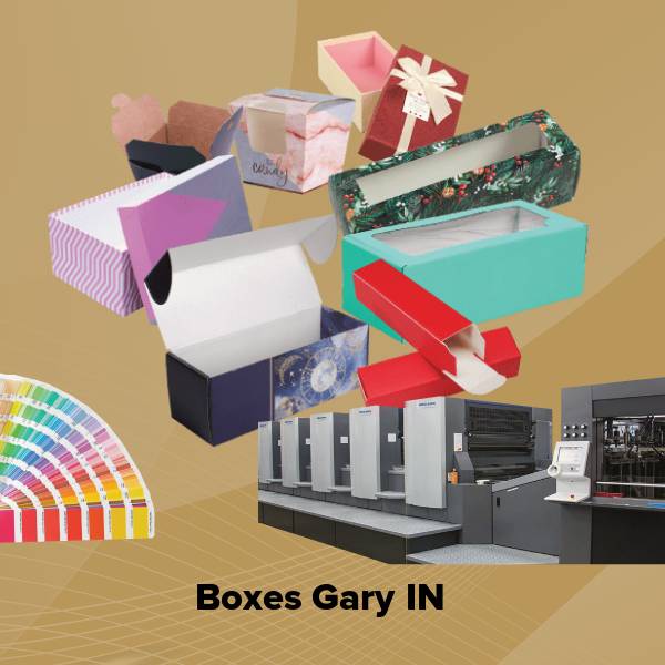 Boxes gary in
