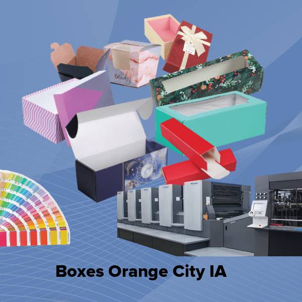 Boxes orange city ia