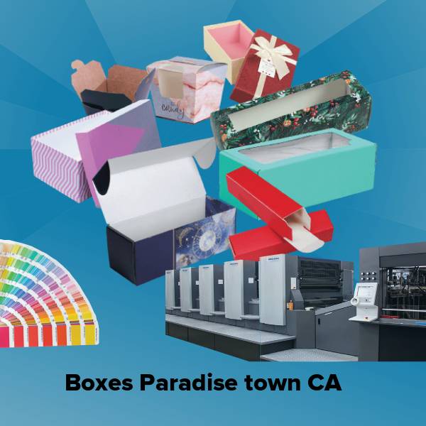 Boxes paradise town ca