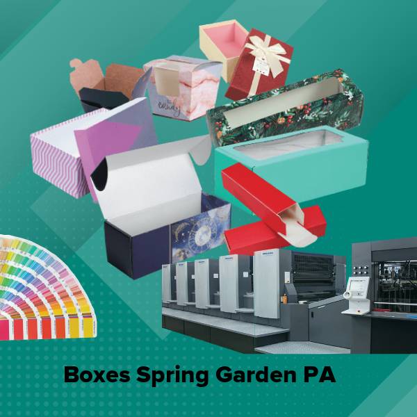 Boxes spring garden pa
