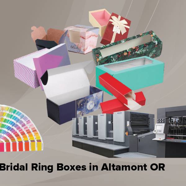Bridal ring boxes in altamont or