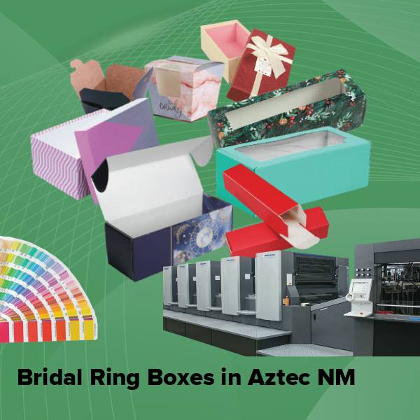 Bridal ring boxes in aztec nm