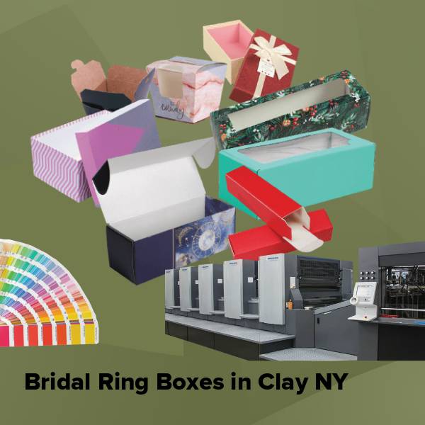 Bridal ring boxes in clay ny