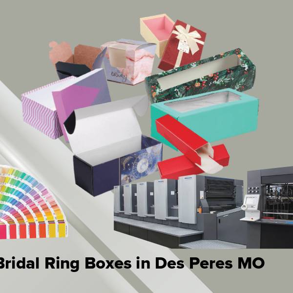 Bridal ring boxes in des peres mo