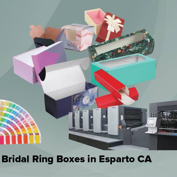 Bridal ring boxes in esparto ca