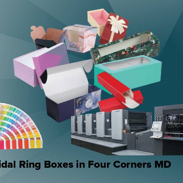 Bridal ring boxes in four corners md