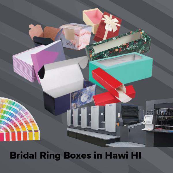 Bridal ring boxes in hawi hi