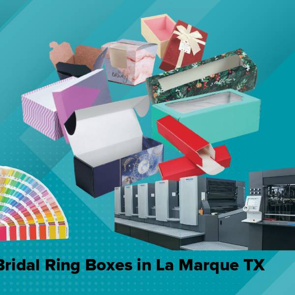 Bridal ring boxes in la marque tx