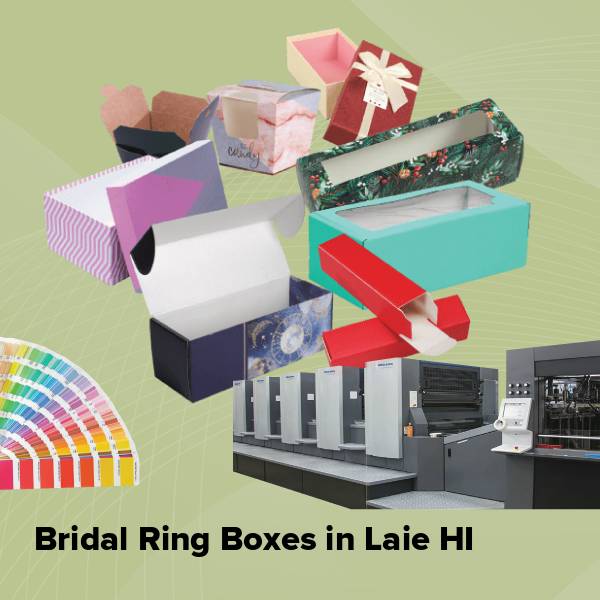 Bridal ring boxes in laie hi