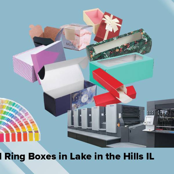 Bridal ring boxes in lake in the hills il