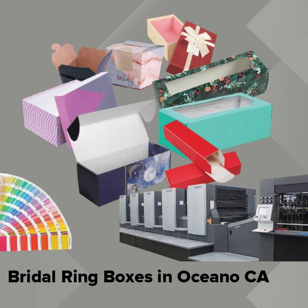 Bridal ring boxes in oceano ca