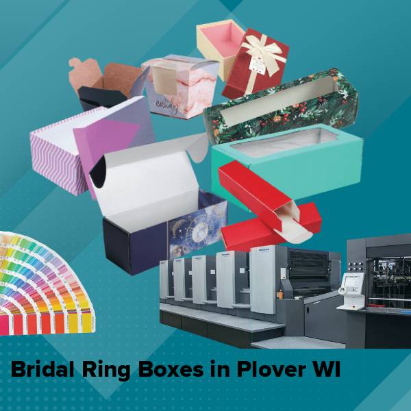Bridal ring boxes in plover wi