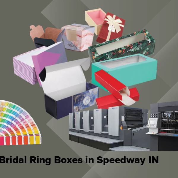 Bridal ring boxes in speedway in