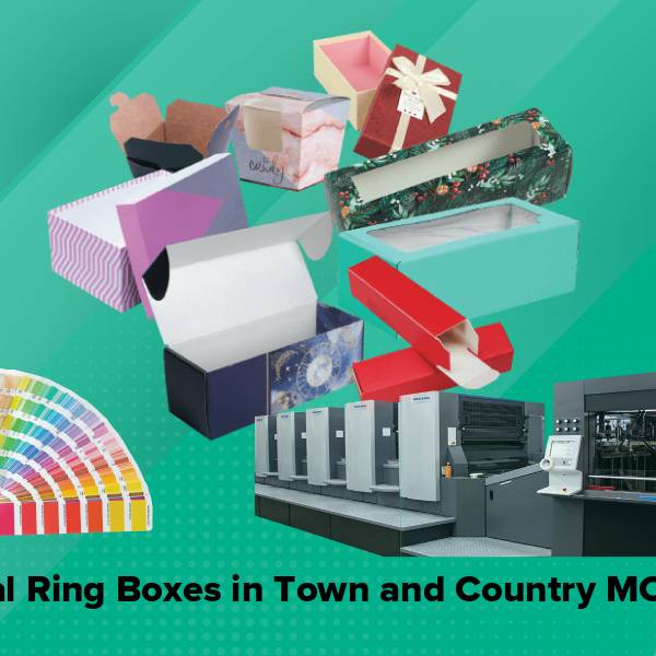 Bridal ring boxes in town and country mo