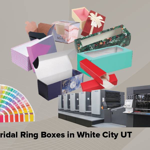 Bridal ring boxes in white city ut