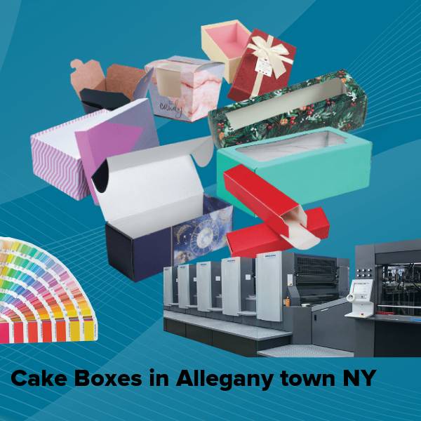 Cake boxes in allegany town ny