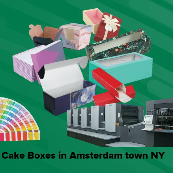 Cake boxes in amsterdam town ny