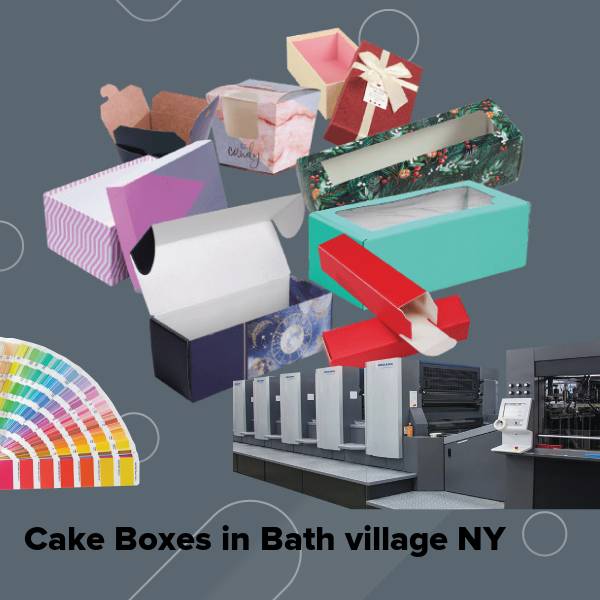 Cake boxes in bath village ny
