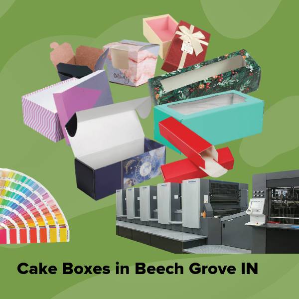 Cake boxes in beech grove in