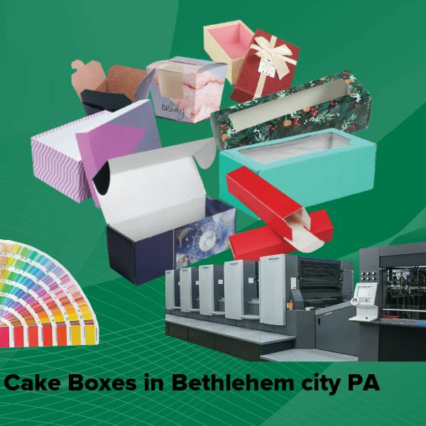 Cake boxes in bethlehem city pa