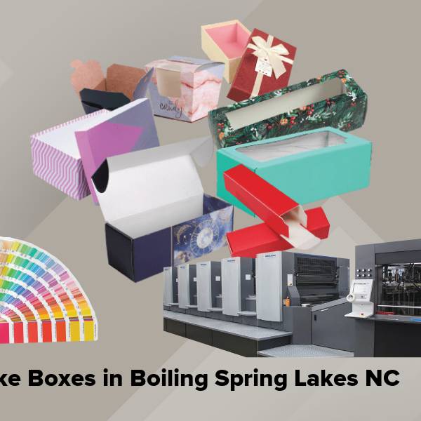 Cake boxes in boiling spring lakes nc