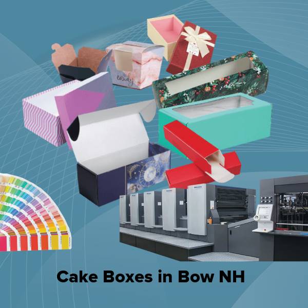 Cake boxes in bow nh