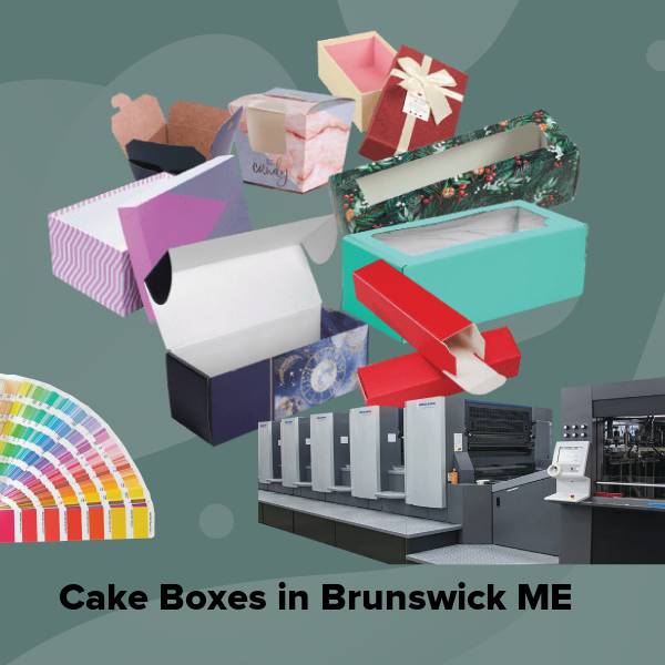 Cake boxes in brunswick me