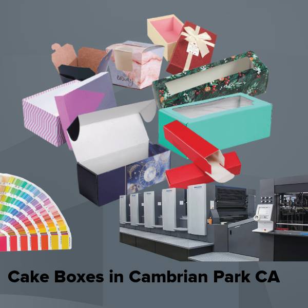 Cake boxes in cambrian park ca