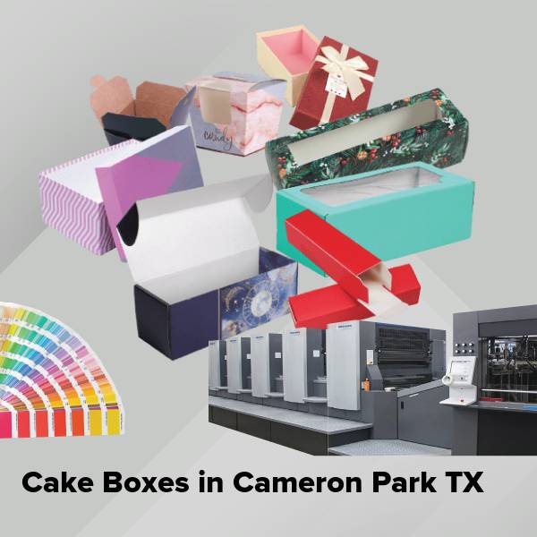 Cake boxes in cameron park tx