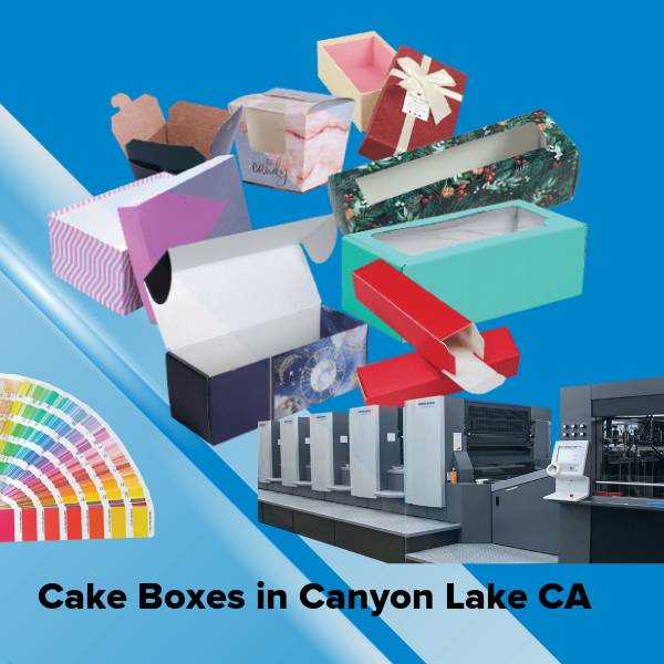 Cake boxes in canyon lake ca