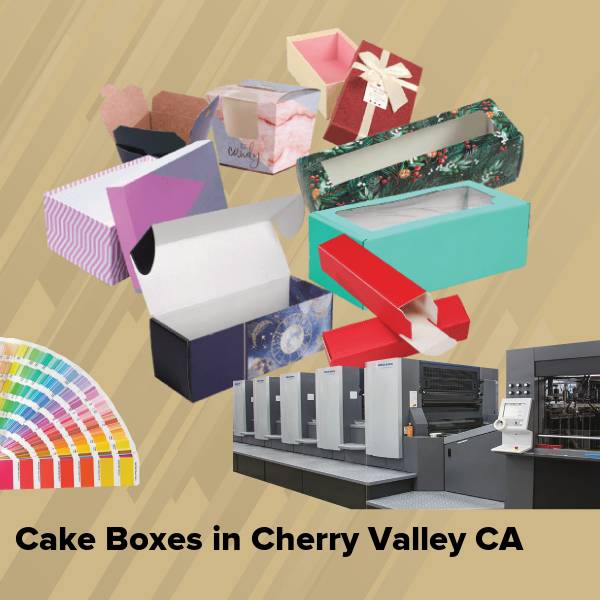Cake boxes in cherry valley ca