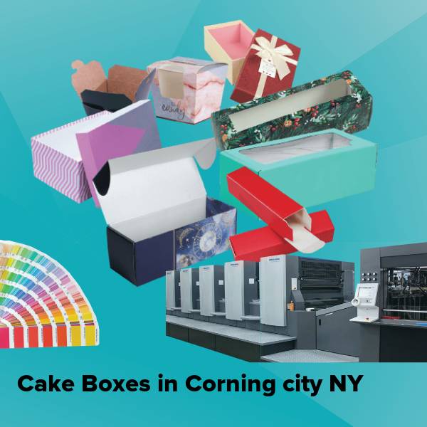 Cake boxes in corning city ny