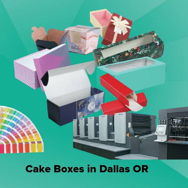 Cake boxes in dallas or