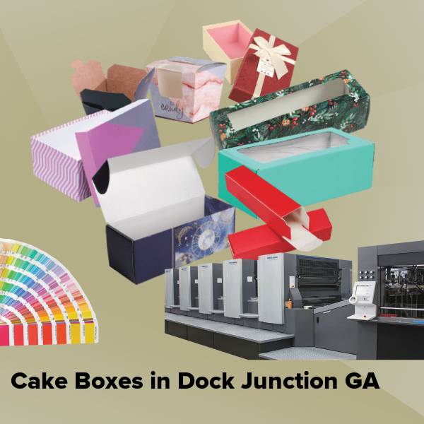 Cake boxes in dock junction ga