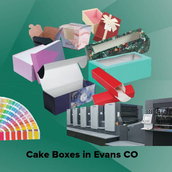 Cake boxes in evans co
