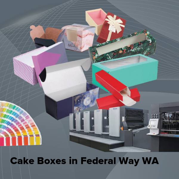 Cake boxes in federal way wa