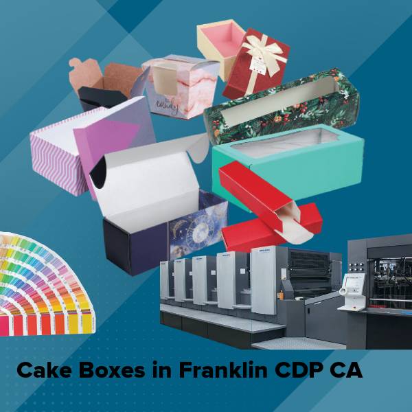 Cake boxes in franklin cdp ca