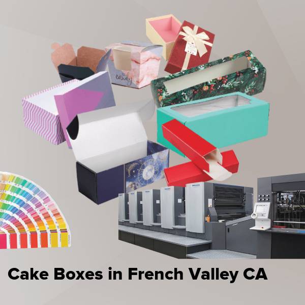 Cake boxes in french valley ca