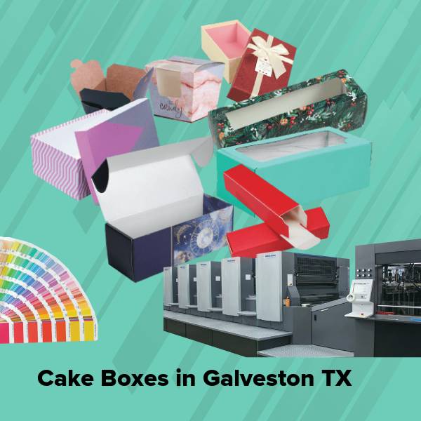 Cake boxes in galveston tx