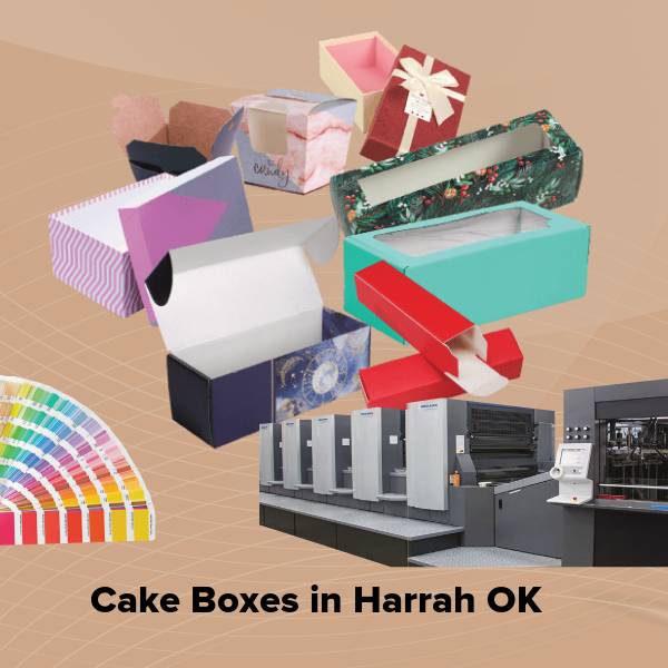 Cake boxes in harrah ok