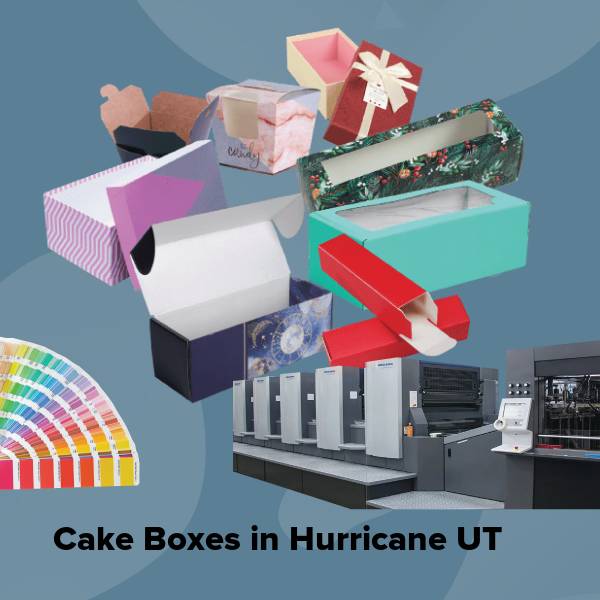 Cake boxes in hurricane ut