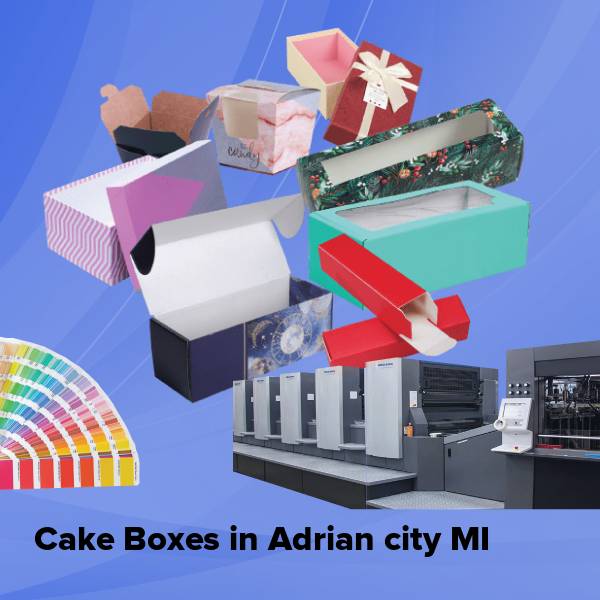 Cake boxes in adrian city mi