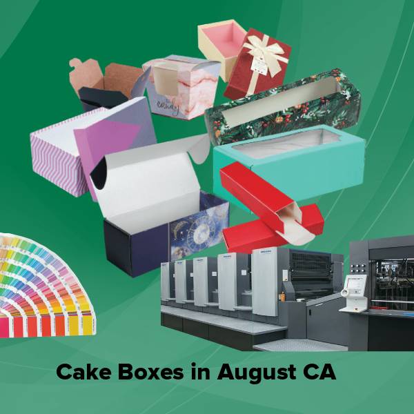 Cake boxes in august ca